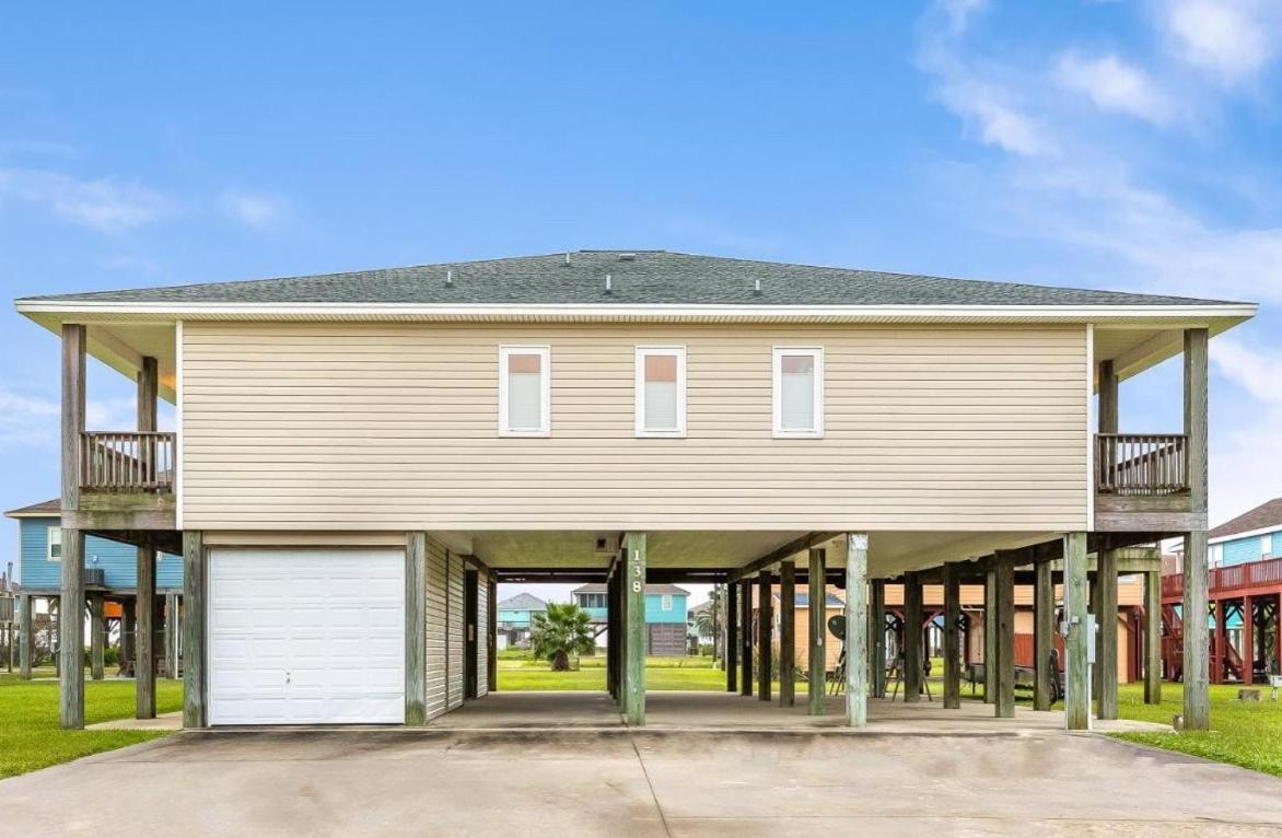 My Favorite Beach House Home Crystal Beach Exterior foto